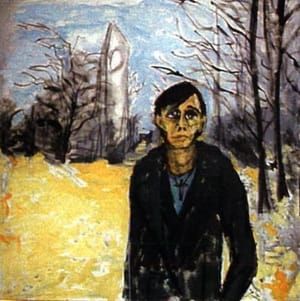 Artwork Title: Berlin Landscape With J.O