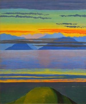 Artwork Title: Cielo e lago / Sky and Lake
