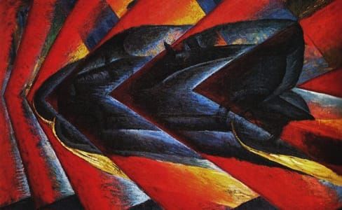 Artwork Title: Dinamismo di un’Automobile