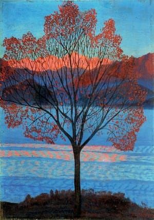 Artwork Title: Landscape at the First Rays of Sun