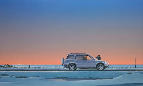 Artwork Title: Sunset at Squid Cove