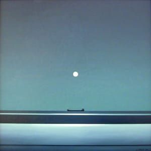Artwork Title: Ice Moon and Tanker