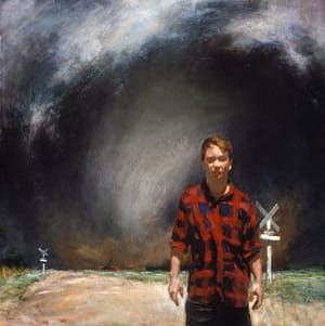 Artwork Title: Harbinger (self-portrait)