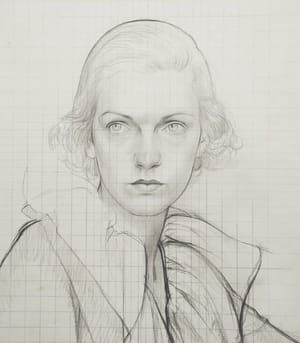 Artwork Title: Woman with White Ruffled Collar
