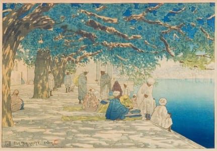 Artwork Title: Silk Merchants, India