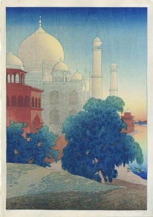 Artwork Title: Taj Mahal, Sunset