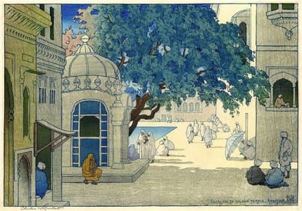 Artwork Title: Entrance to Golden Temple, Amritsar