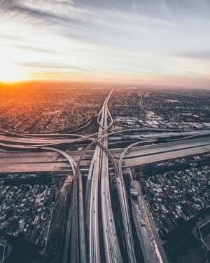 Artwork Title: Interlocking - 710 Freeway
