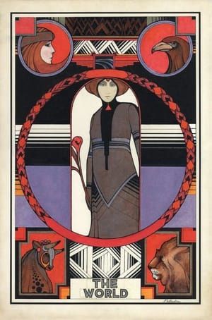 Artwork Title: The Aquarian Tarot Deck:  The World