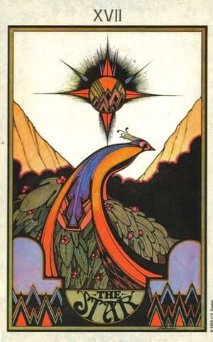 Artwork Title: The Aquarian Tarot Deck: The Star