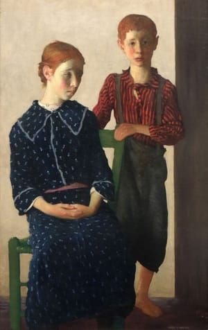 Artwork Title: Brother and Sister