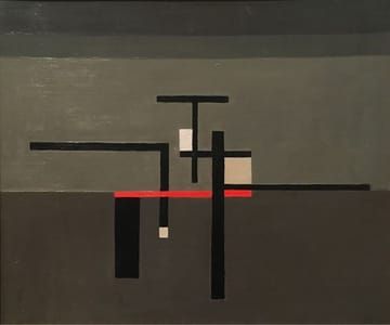 Artwork Title: Abstracte Compositie