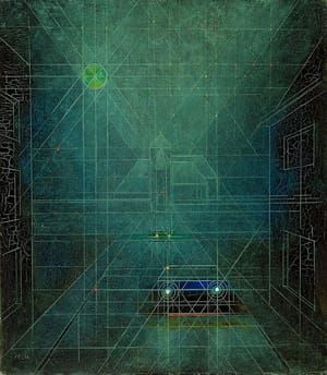 Artwork Title: Night lights at Beersel