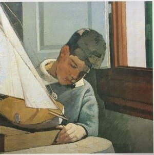 Artwork Title: Paulo with the Boat