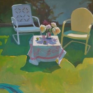 Artwork Title: Afternoon my Yard