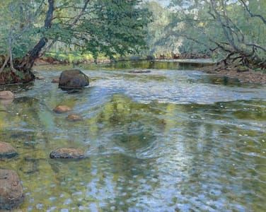 Artwork Title: Река (River)