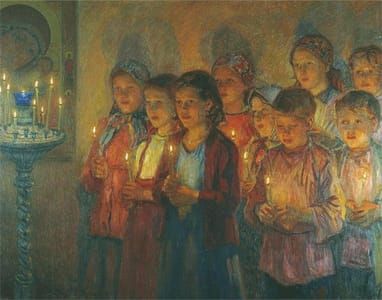 Artwork Title: In the Church