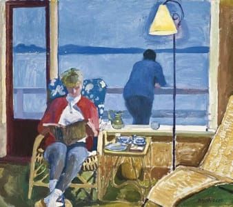Artwork Title: Evening at Thingvellir