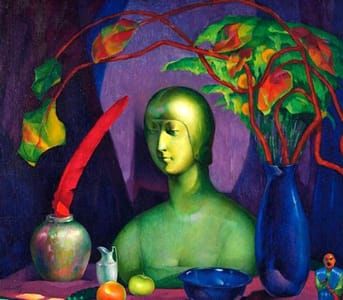 Artwork Title: The Red Feather and Other Things