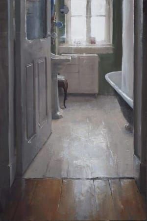 Artwork Title: Bathroom, Lisbon