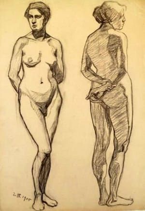 Artwork Title: Nude Study