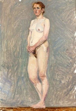Artwork Title: Standing Nude