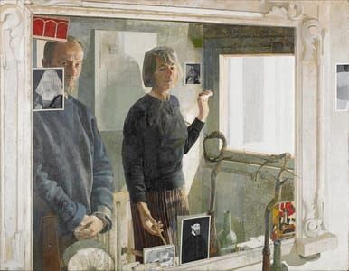 Artwork Title: In the Cellar Mirror