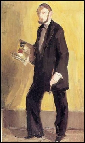 Artwork Title: Self Portrait with Palette
