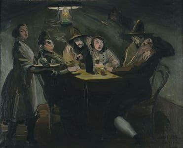 Artwork Title: Nella taverna