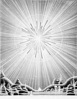 Artwork Title: Sionce w gorach (Sun in the Mountains)