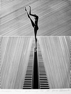 Artwork Title: Gimnastyka Trening1,1975