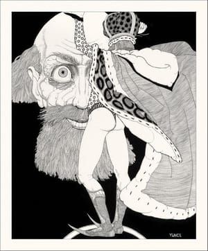 Artwork Title: Illustration for Shakespeare's King Lear:  Act I, Scene 4