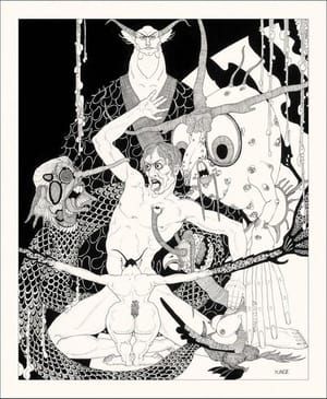 Artwork Title: Illustration: Shakespeare's King Lear: Act IV, Scene 1. Crazy Edgar, now calling himself Poor Tom