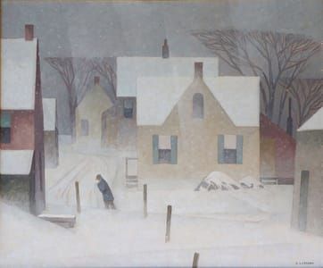 Artwork Title: Snowstorm, c