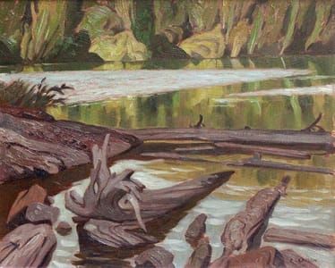 Artwork Title: Bay on Baptiste Lake, Bancroft
