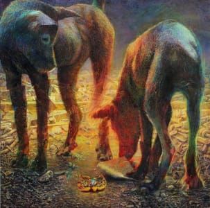 Artwork Title: Looking For Luck