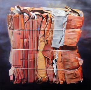 Artwork Title: Cardboard Bale
