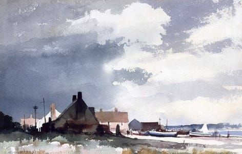 Artwork Title: Summer Storm East Anglia