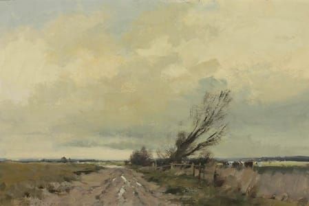 Artwork Title: A Norfolk Loke after Rain