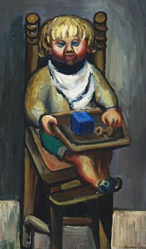 Artwork Title: Sweeney in High Chair