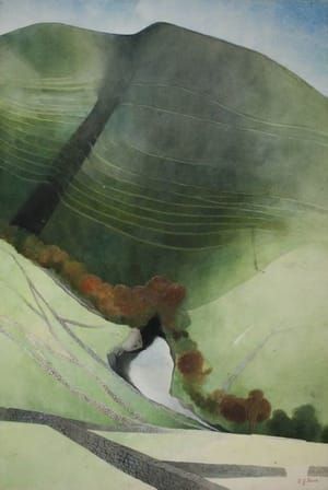 Artwork Title: Valley and River, Northumberland