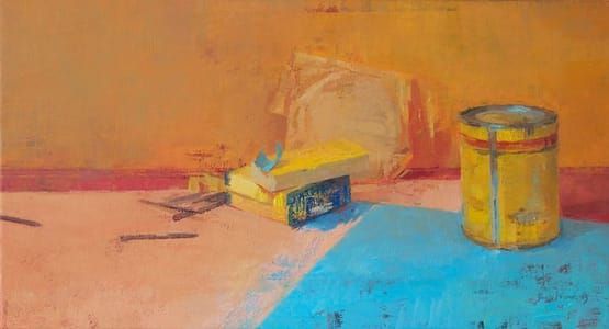 Artwork Title: Yellow And Blue