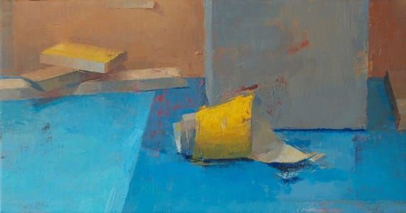 Artwork Title: Blue And Yellow