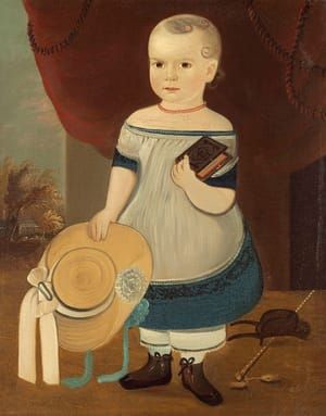 Artwork Title: Child with Straw Hat