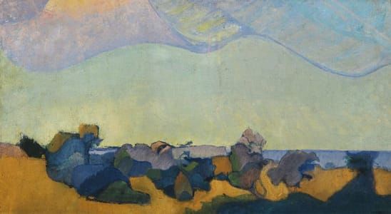 Artwork Title: Motiv från Visby I (Theme from Visby I)
