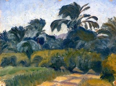 Artwork Title: Palm Grove