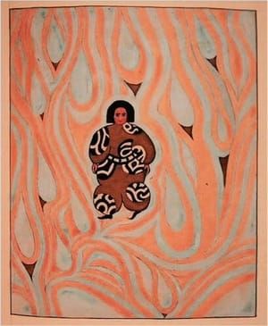 Artwork Title: Illustration from The Red Book by C. G. Jung