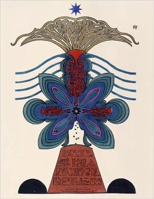 Artwork Title: Illustration from The Red Book by C. G. Jung