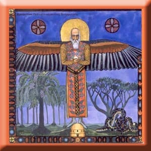 Artwork Title: Illustration from The Red Book by C. G. Jung