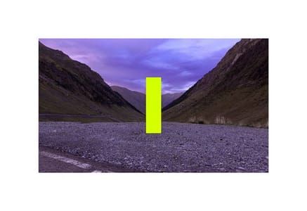 Artwork Title: Color Field, Yellow. E 0º11’28” N 42º44’56”